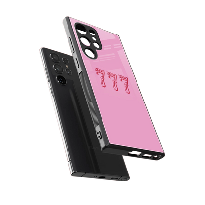777 sleek samsung galaxy s24 ultra cover with tempered glass back and TPU edges