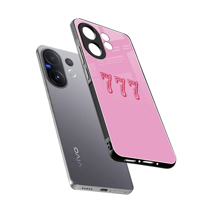 777 sleek vivo v60 cover with tempered glass back and TPU edges