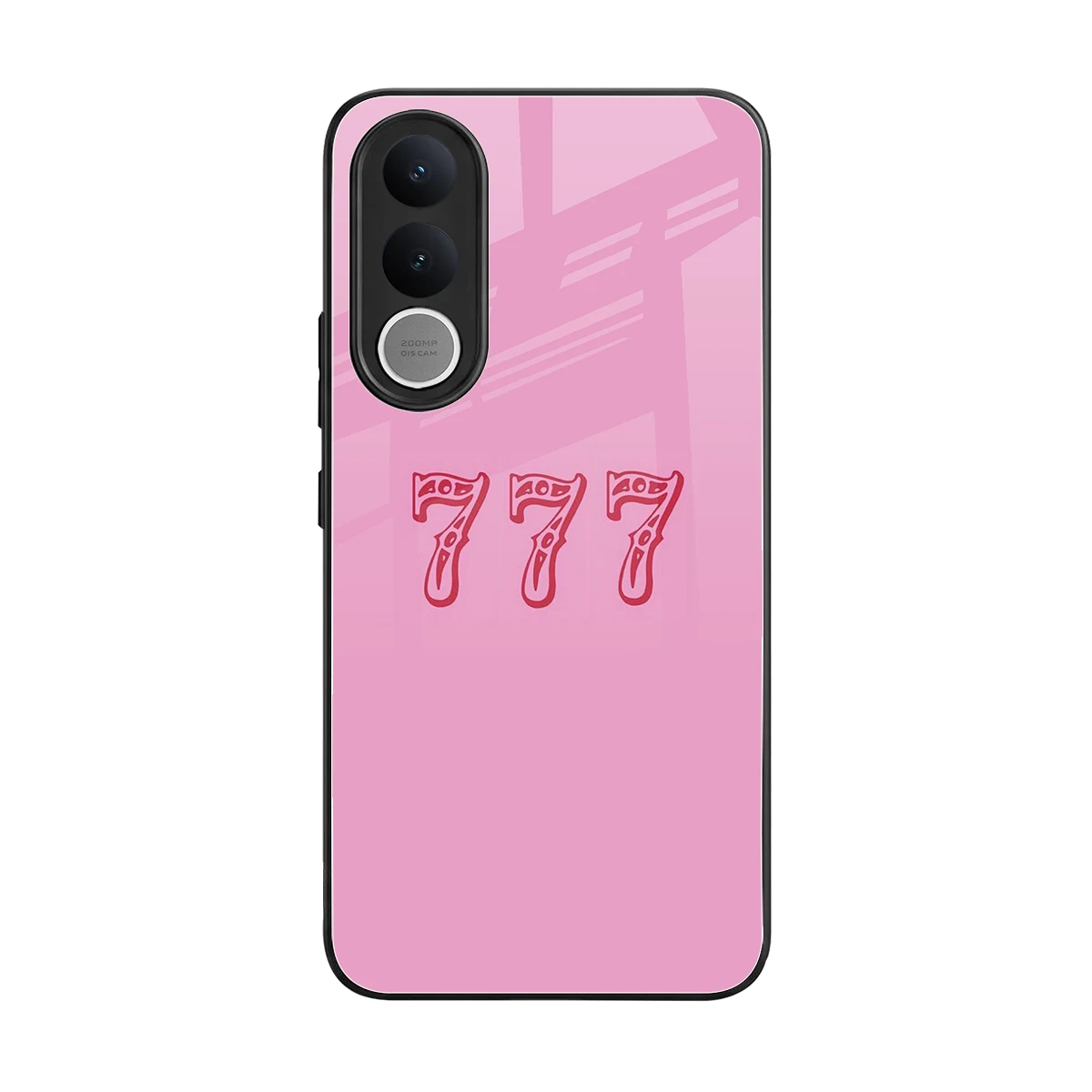 777 back phone cover | glass case for vivo v70 fe