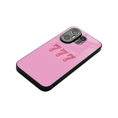 777 stylish phone case for vivo x200 fe | glossy glass and slim fit