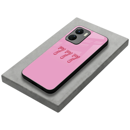 777 stylish phone case for vivo y16 | glossy glass and slim fit