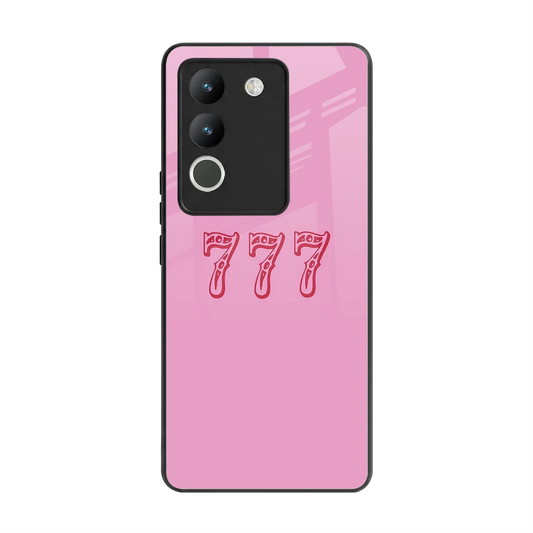 777 back phone cover | glass case for vivo y200 5g