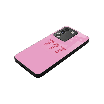 777 stylish phone case for vivo y200 5g | glossy glass and slim fit