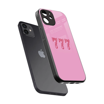 777 sleek iphone 12 cover with tempered glass back and TPU edges