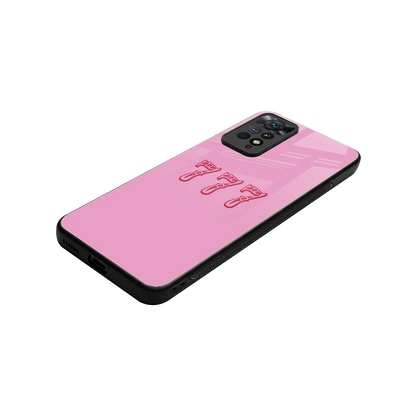 777 stylish phone case for redmi note 11 pro | glossy glass and slim fit