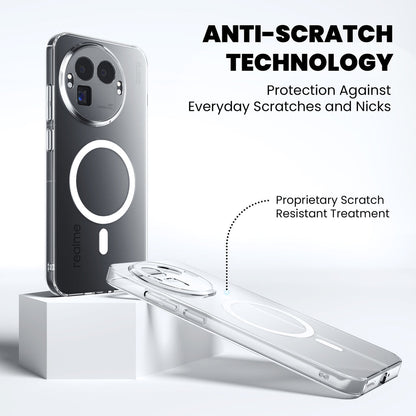 Anti Yellow Magsafe Clear Case for Realme 11 5G