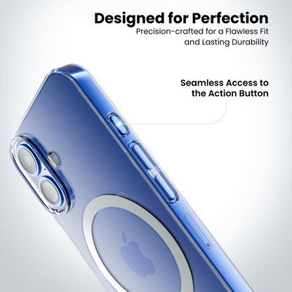 Anti Yellow Magsafe Clear Case for iPhone 16