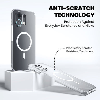 Anti Yellow Magsafe Clear Case for Oppo Reno 10