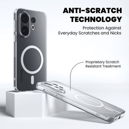 Anti Yellow Magsafe Clear Case for Vivo V60