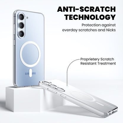 Anti Yellow Magsafe Clear Case for Samsung Galaxy S23 FE