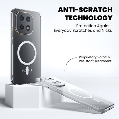 Anti Yellow Magsafe Clear Case for IQOO Neo Z10R