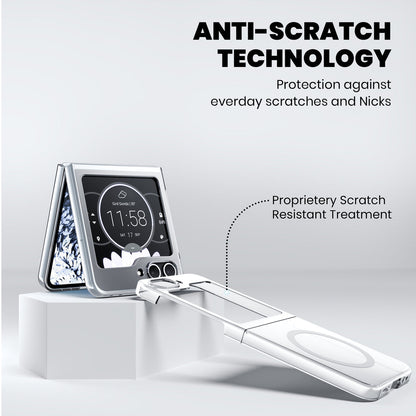 Anti Yellow Magsafe Clear Case for Samsung  Galaxy Z Flip 7