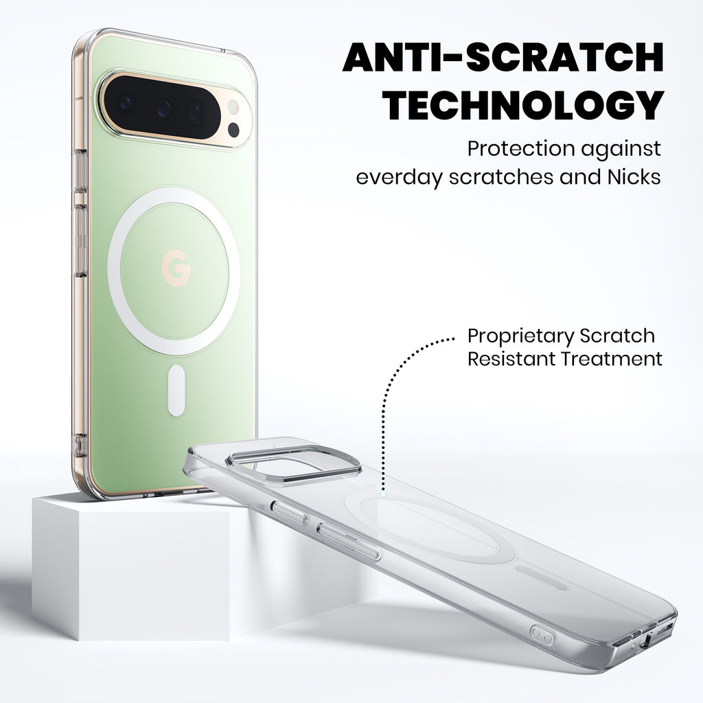 Anti Yellow Magsafe Clear Case for Google Pixel 10 Pro