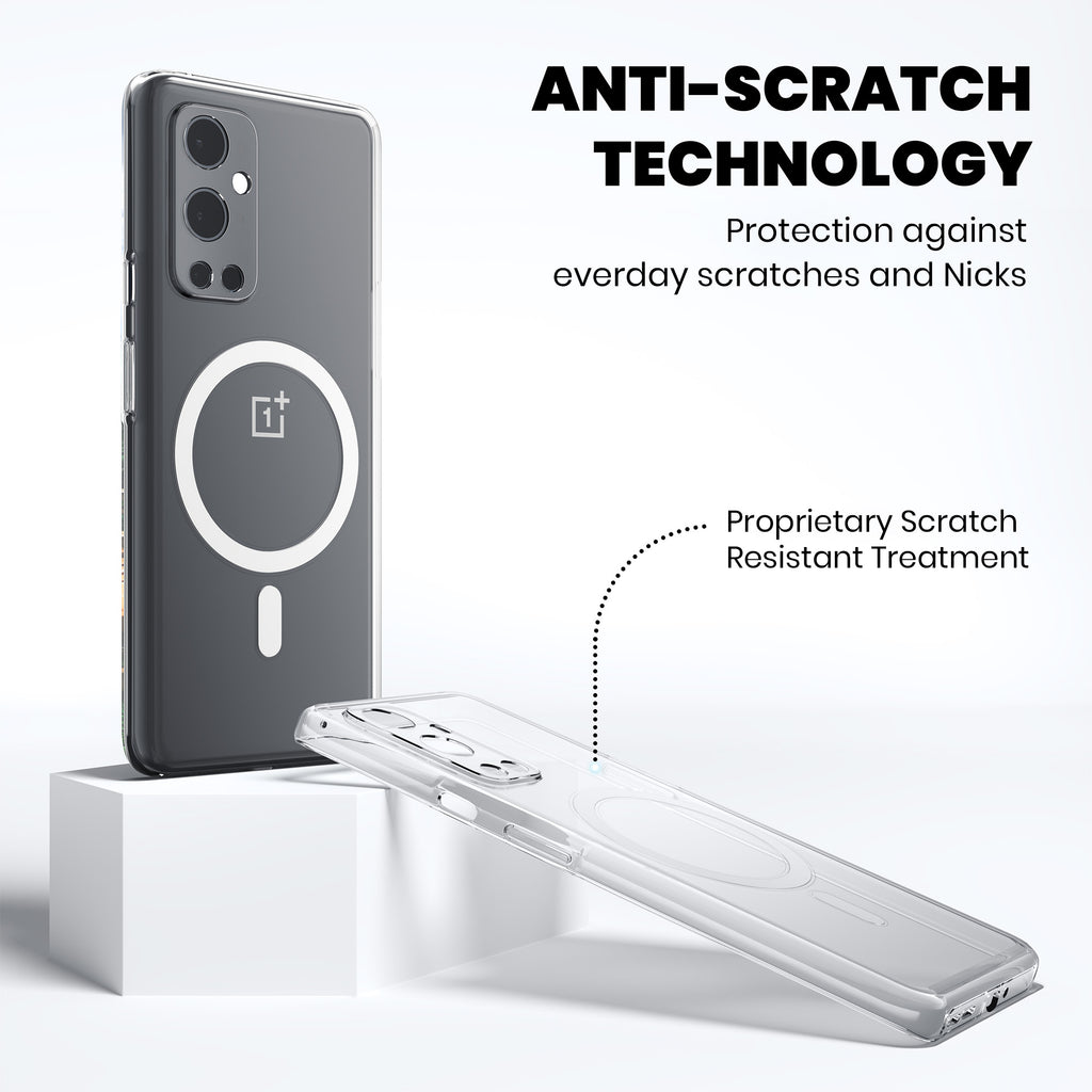 Anti Yellow Magsafe Clear Case for OnePlus 7T
