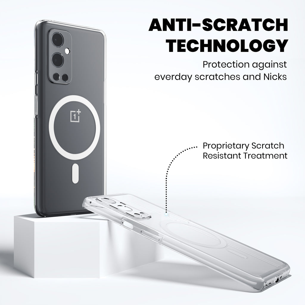 Anti Yellow Magsafe Clear Case for OnePlus 8t