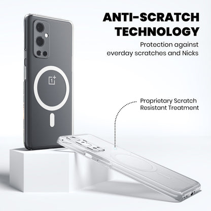 Anti Yellow Magsafe Clear Case for OnePlus 8t