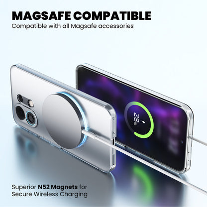 Anti Yellow Magsafe Clear Case for Oppo Reno 10