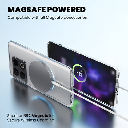 Anti Yellow Magsafe Clear Case for Oneplus 10R 5G