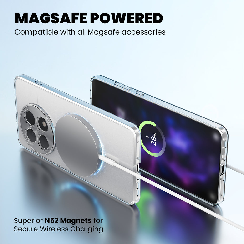 Anti Yellow Magsafe Clear Case for OnePlus 13R