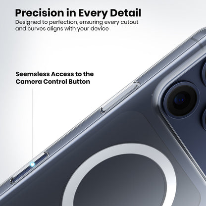 Anti Yellow Magsafe Clear Case for iPhone 17 Pro