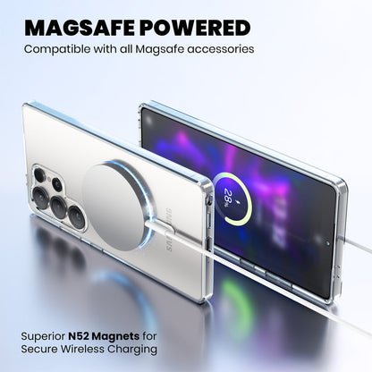 Anti Yellow Magsafe Clear Case for Samsung Galaxy S25 Plus