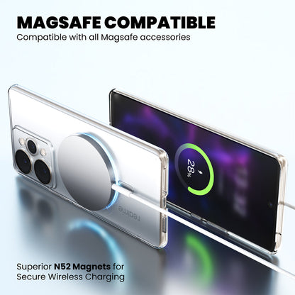 Anti Yellow Magsafe Clear Case for Realme C35