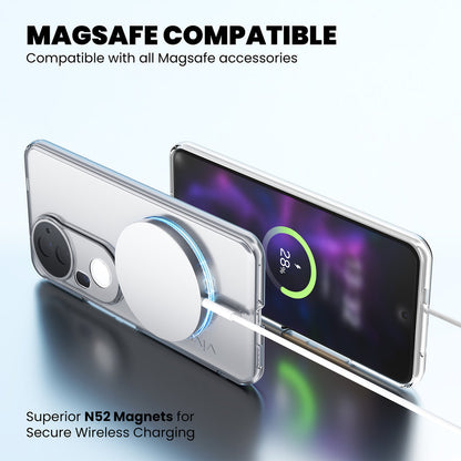 Anti Yellow Magsafe Clear Case for Vivo V50e