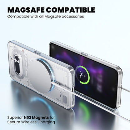 Anti Yellow Magsafe Clear Case for Nothing Phone 4A