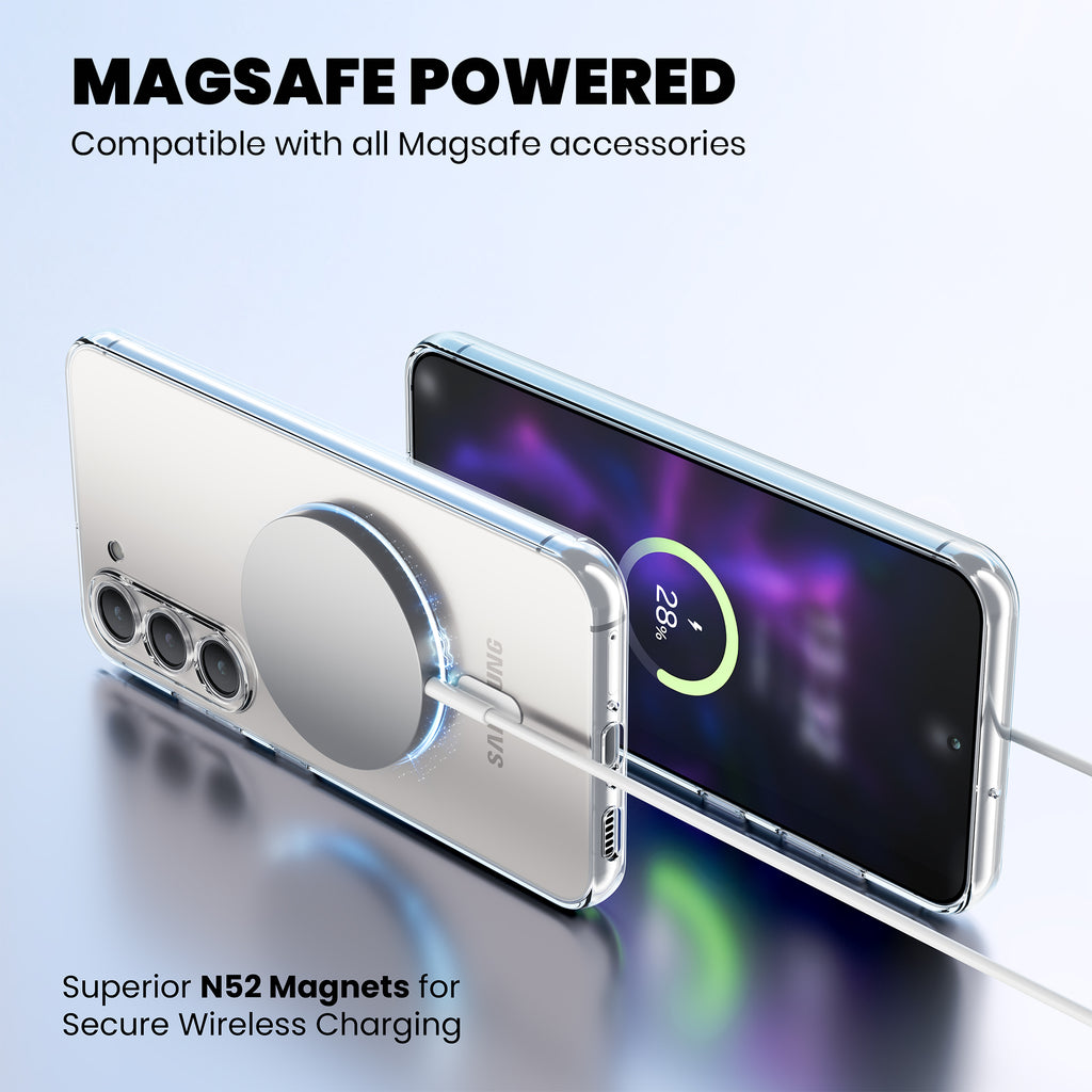 Anti Yellow Magsafe Clear Case for Samsung Galaxy A14 5G