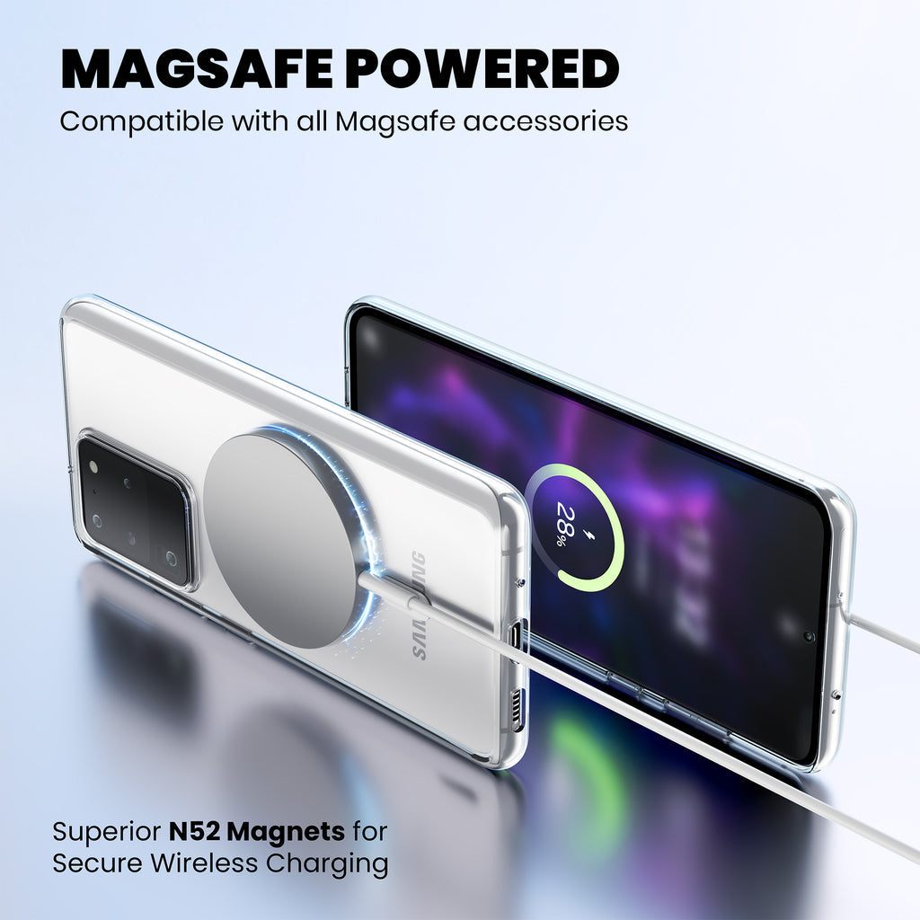 Anti Yellow Magsafe Clear Case for Samsung Galaxy A53 5G