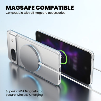 Anti Yellow Magsafe Clear Case for Google Pixel 6
