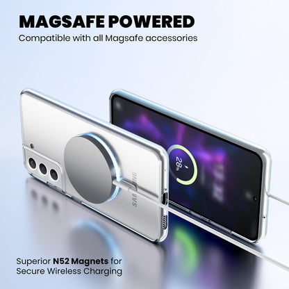 Anti Yellow Magsafe Clear Case for Samsung Galaxy S21 Ultra