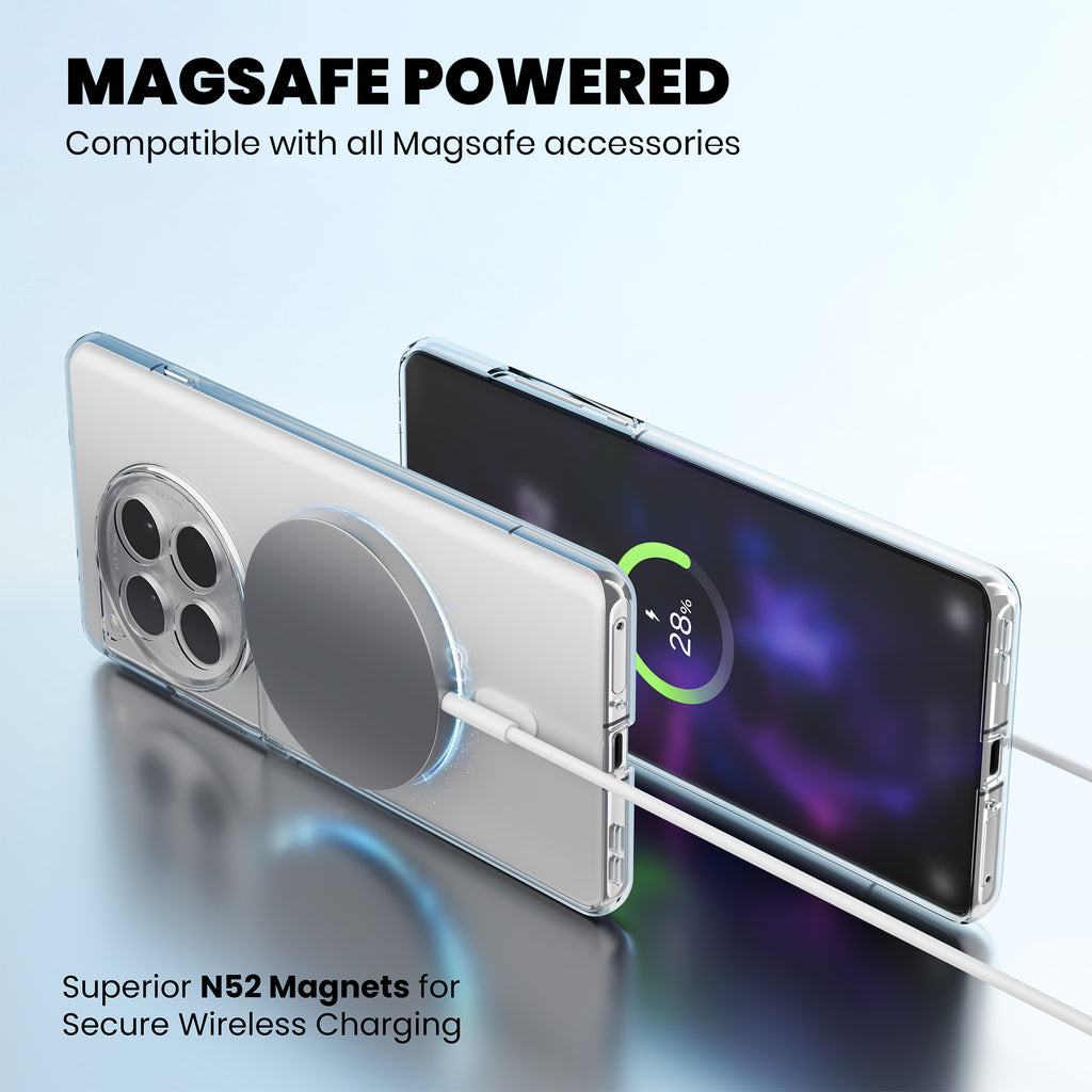 Anti Yellow Magsafe Clear Case for OnePlus 11R