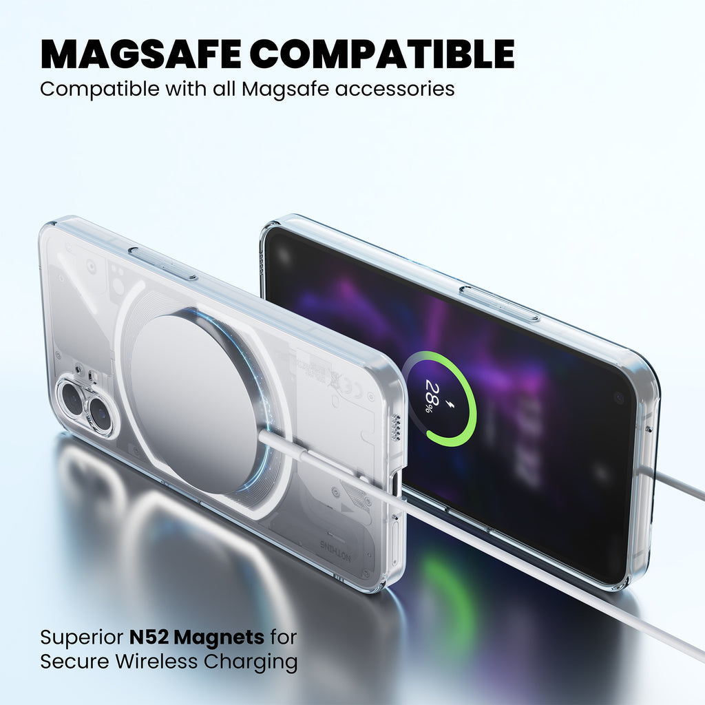Anti Yellow Magsafe Clear Case for Vivo V60