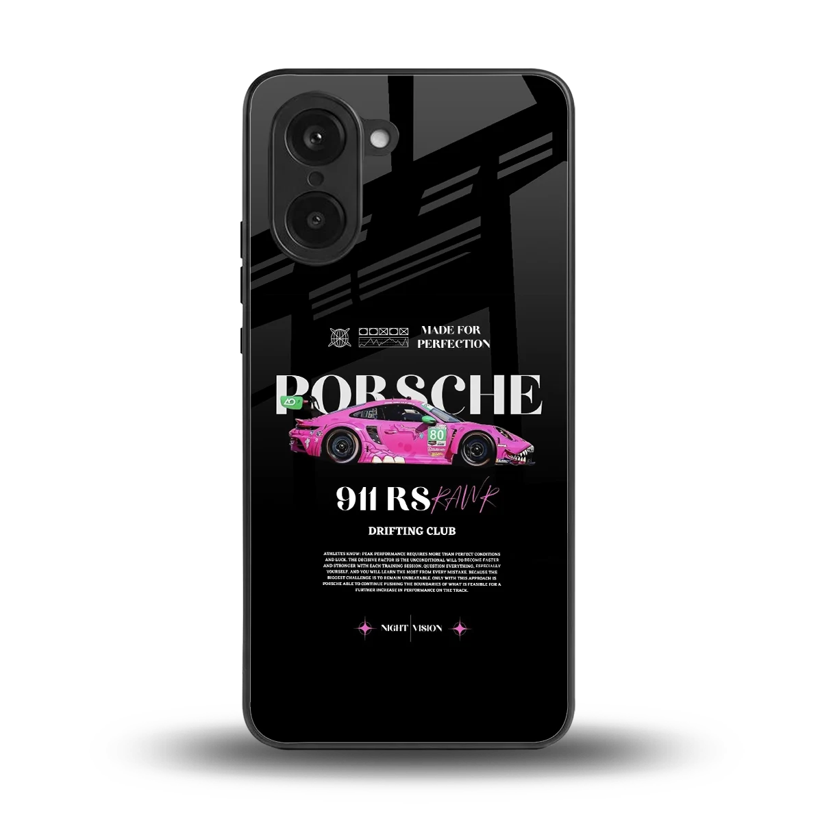 911 Drifting Club back phone cover | glass case for oneplus nord ce5 5g