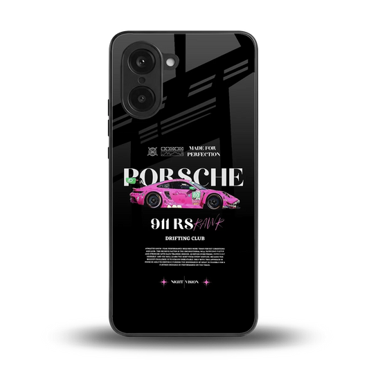 911 Drifting Club back phone cover | glass case for oneplus nord ce5 5g