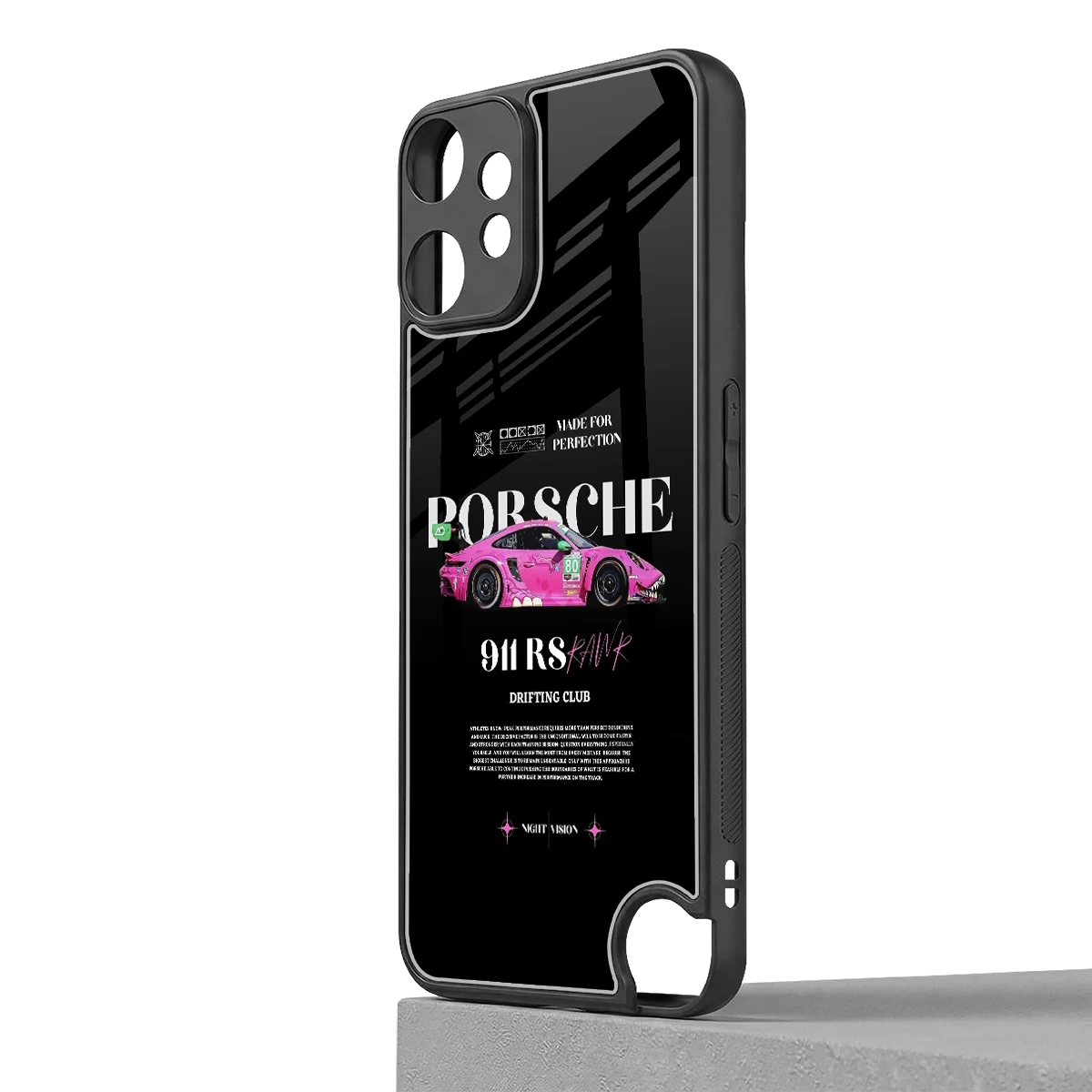 911 Drifting Club cmf nothing phone 2 pro mobile cover | shockproof glass phone case