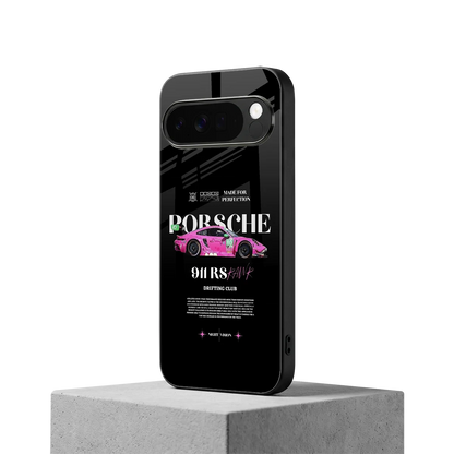 911 Drifting Club google pixel 10 pro xl mobile cover | shockproof glass phone case