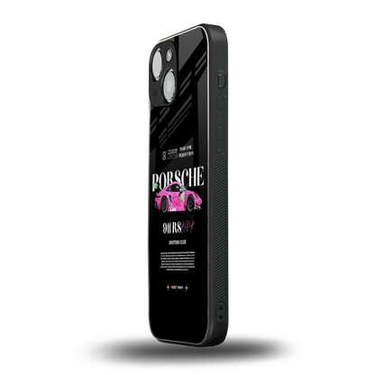 911 Drifting Club iphone 13 mini mobile cover | shockproof glass phone case