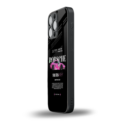 911 Drifting Club iphone 13 pro max mobile cover | shockproof glass phone case