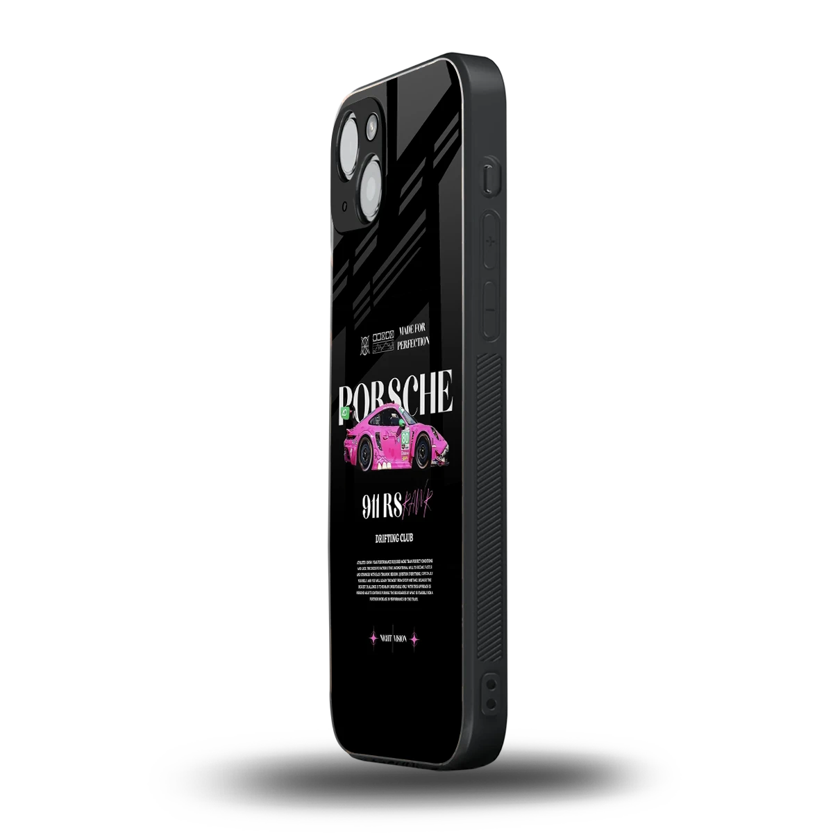 911 Drifting Club iphone 13 mobile cover | shockproof glass phone case