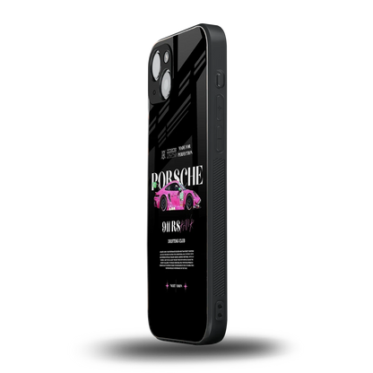 911 Drifting Club iphone 14 mobile cover | shockproof glass phone case
