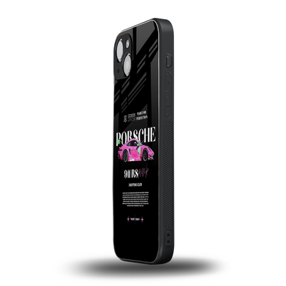 911 Drifting Club iphone 15 mobile cover | shockproof glass phone case