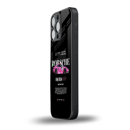 911 Drifting Club iphone 16 pro max mobile cover | shockproof glass phone case