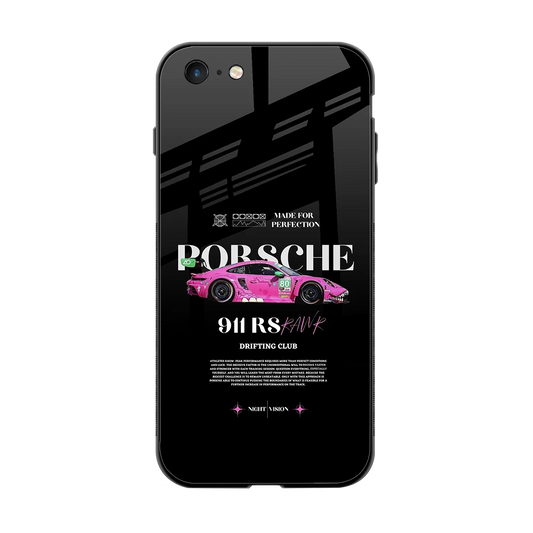 911 Drifting Club back phone cover | glass case for iphone 6
