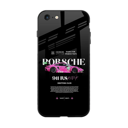 911 Drifting Club back phone cover | glass case for iphone 6s