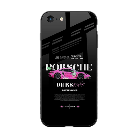911 Drifting Club back phone cover | glass case for iphone se 2020