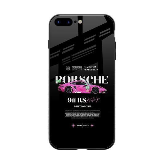 911 Drifting Club back phone cover | glass case for iphone 7 plus