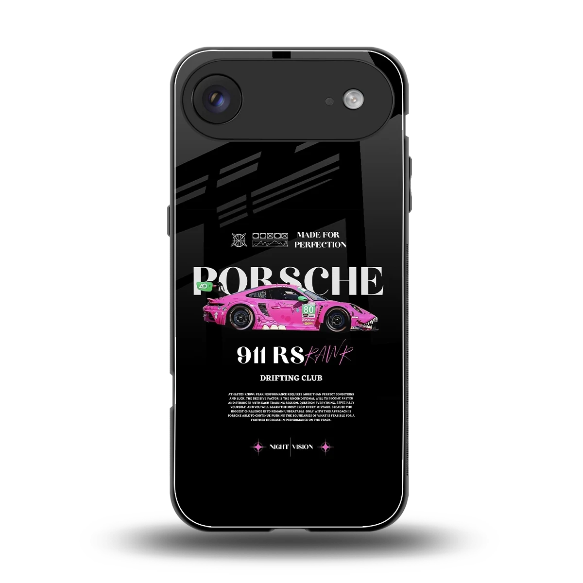 911 Drifting Club back phone cover | glass case for iphone air