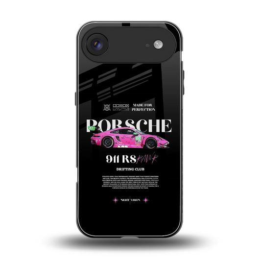 911 Drifting Club back phone cover | glass case for iphone air
